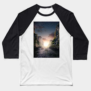 Light Sailing Baseball T-Shirt